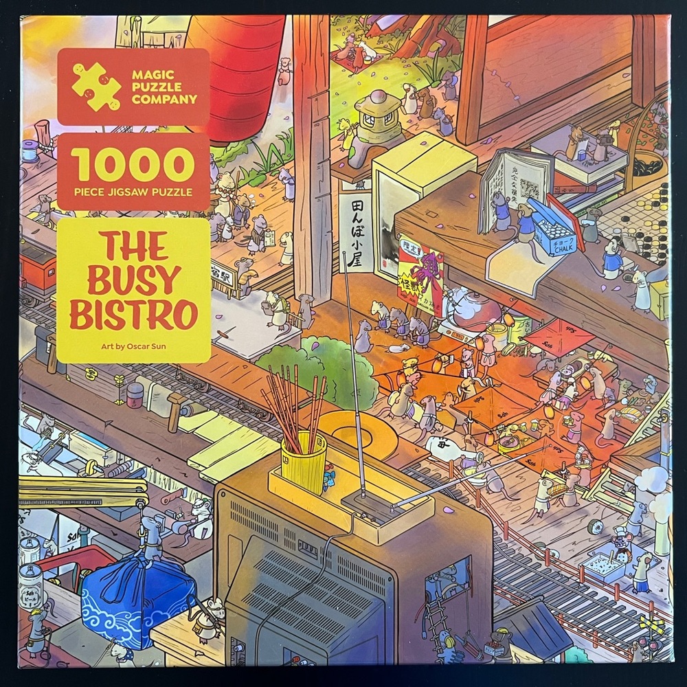 Magic Puzzle Company: The Busy Bistro 1000-Piece Jigsaw Puzzle (Series 2)